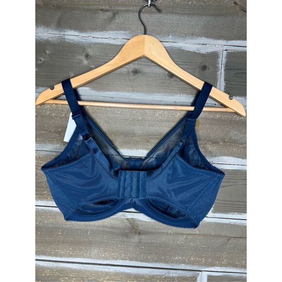 WACOAL Retro Chic Full Figure Unlined Lace Underwire Bra 42G - Picture 4 of 5